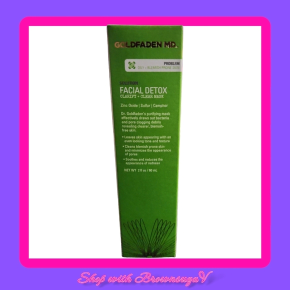 Goldfaden MD Solution Facial Detox Clarify + Clear Mask - Picture 1 of 2